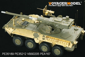 Maquette Voyager PE35189 M1128 MGS de l&amp;#39;armée américaine moderne pour AFV CLUB 35128 1/35 – image 6