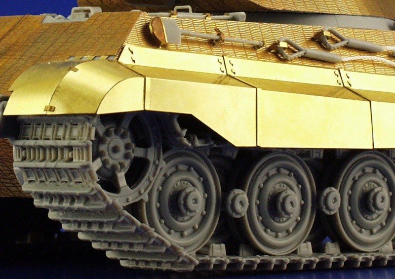 Eduard 35684 King Tiger Porsche fenders 1/35 Dragon – imagen 6