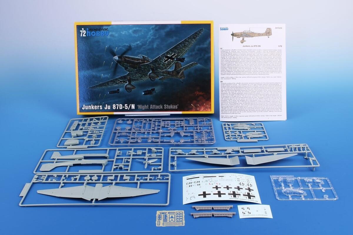 Special Hobby 72458 Junkers Ju 87D-5/N « Stukas d&amp;#39;attaque nocturne » 1/72 – image 2