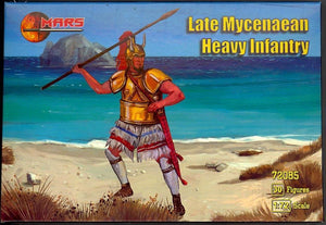 Mars 72085 LATE MYCENAEAN HEAVY INFANTRY 1250-1300 BC Figure Set (1/72)