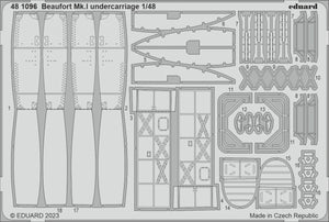 Eduard BIG49361 Beaufort Mk. I PART II ICM 1/48 – immagine 4