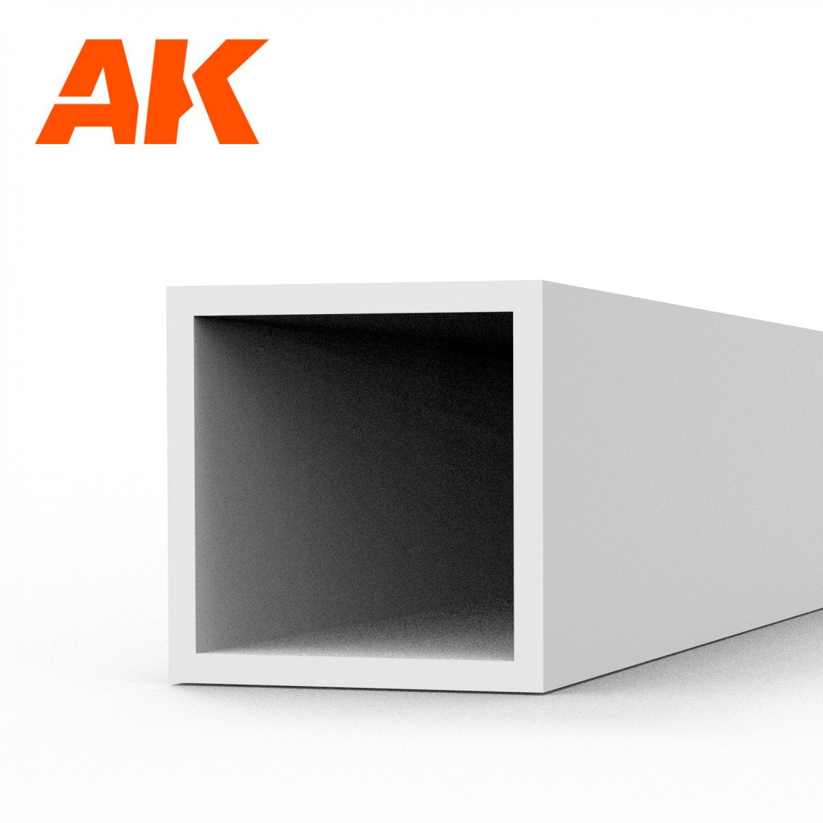AK Interactive AK6548 SQUARE HOLLOW TUBE 4.00 X 350MM – STYRENE SQUARE HOLLOW TUBE – (3 UNITS) – Bild 2