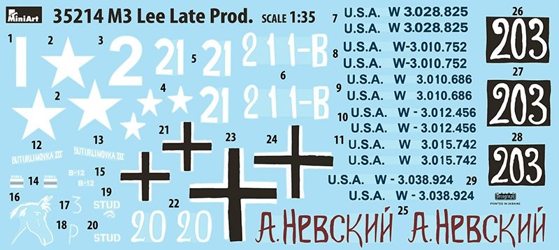MiniArt 35214 M3 LEE LATE PROD 1/35 – zdjęcie 5