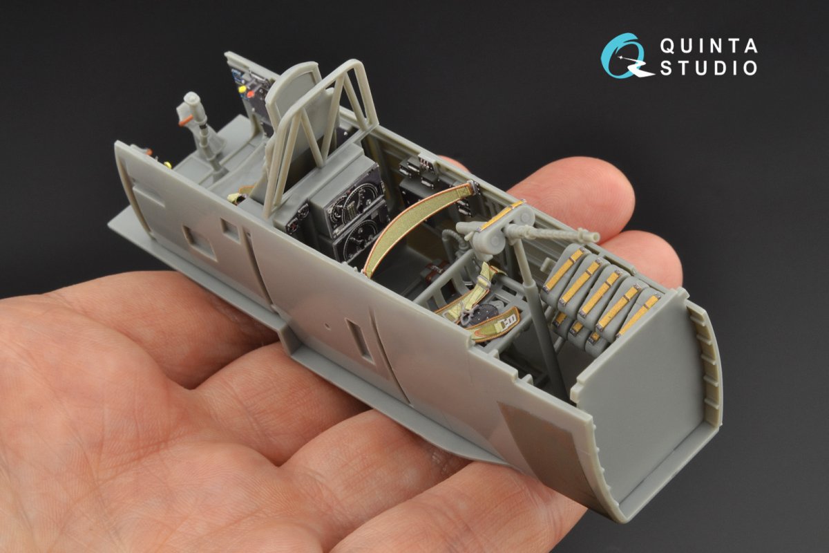 Quinta Studio QD32090 Ju 87B-2/R-2 3D-Printed &amp;amp; coloured Interior on decal paper ( Trumpeter ) 1/32 – zdjęcie 7
