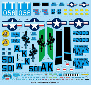 Trumpeter 02254 A-1J AD-7 Skyraider 1/32 – immagine 5