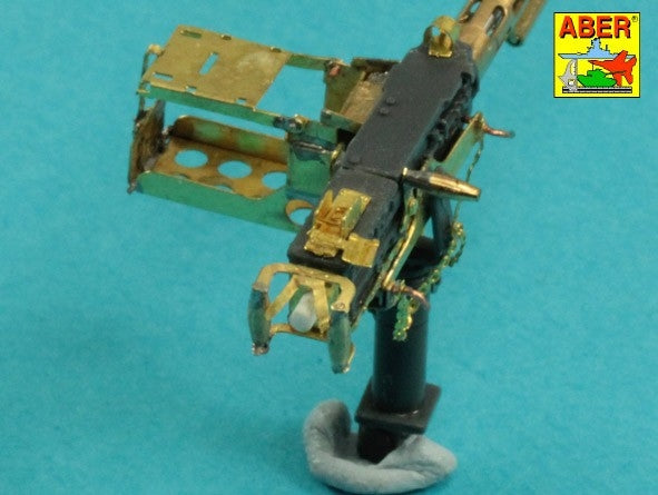 Aber 35L-091 Early barrel to U.S. cal .50 (12,7mm) heavy machine gun Browning M2 HB 1/35 – Bild 9