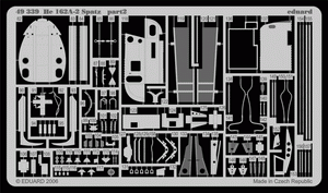 Eduard 49339 He 162A-2 Spatz 1/48 Tamiya – immagine 3