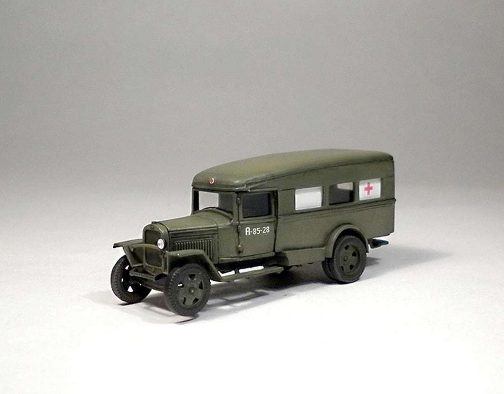 PST 72081 GAZ-55 Ambulance (m.1943) 1/72 – immagine 4