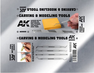 AK Interactive AK9005 CARVING TOOLS DELUXE BOX – Bild 2