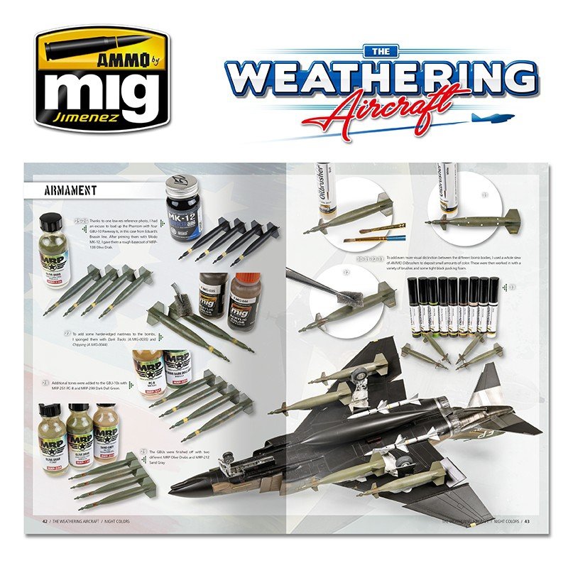 Ammo of Mig 5214 The Weathering Aircraft Numéro 14. COULEURS DE NUIT (Anglais) – image 7