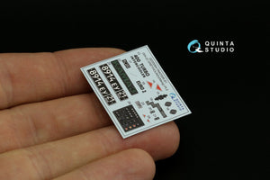 Quinta Studio QD35064 Pantsir-S1 (SA-22 Greyhound) 3D-Printed &amp;amp; coloured Interior on decal paper (Meng) 1/35 – immagine 5