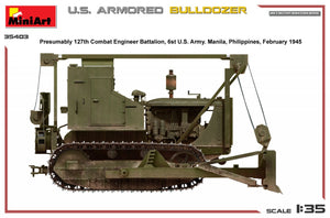 MiniArt 35403 U.S. ARMORED BULLDOZER 1/35 – imagen 7