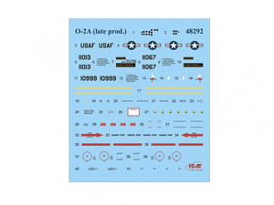 ICM 48292 O-2A (late production) USAF Observation Aircraft 1/48 – Bild 12