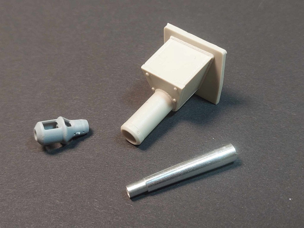 Panzer Art GB35-126 StuH III welded mantlet with StuG42 howitzer (Double baffle muzzle brake) 1/35 – immagine 2