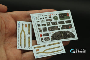 Quinta Studio QD32199 B-25H Mitchell 3D-Printed &amp;amp; coloured Interior on decal paper (HK models) 1/32 – zdjęcie 5