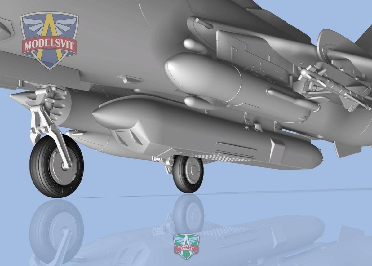 Modelsvit 72048 Su-17M3R Reconnaissance fighter-bomber 1/72 – immagine 2