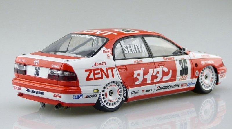 Aoshima 10396 Toyota Corona ST191 1994 JTCC Version Beemax No.17 1/24 – imagen 6