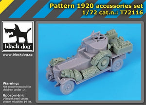 Black Dog T72116 Pattern 1920 accessories set for Roden 1/72 – image 5