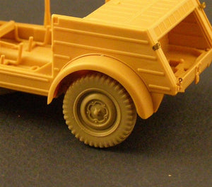 Roues de route Panzer Art RE35-030 pour VW « Kübelwagen » 1/35