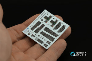 Quinta Studio QD48282 F-104A/С 3D-Printed &amp;amp; coloured Interior on decal paper (Kinetic) 1/48 – zdjęcie 4