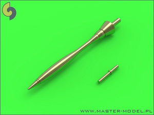 Master AM-48-076 Dassault Mirage F.1 - Tube Pitot et sonde d&amp;#39;angle d&amp;#39;attaque (1/48)
