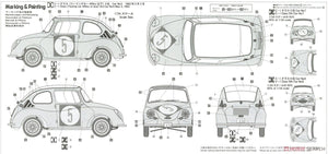 Hasegawa 20465 Subaru 360 1963 1st Japan GP C-I Class 1/24 – immagine 7