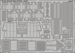 Eduard 32756 B-25 fuselage interior 1/32 HK Models – immagine 3