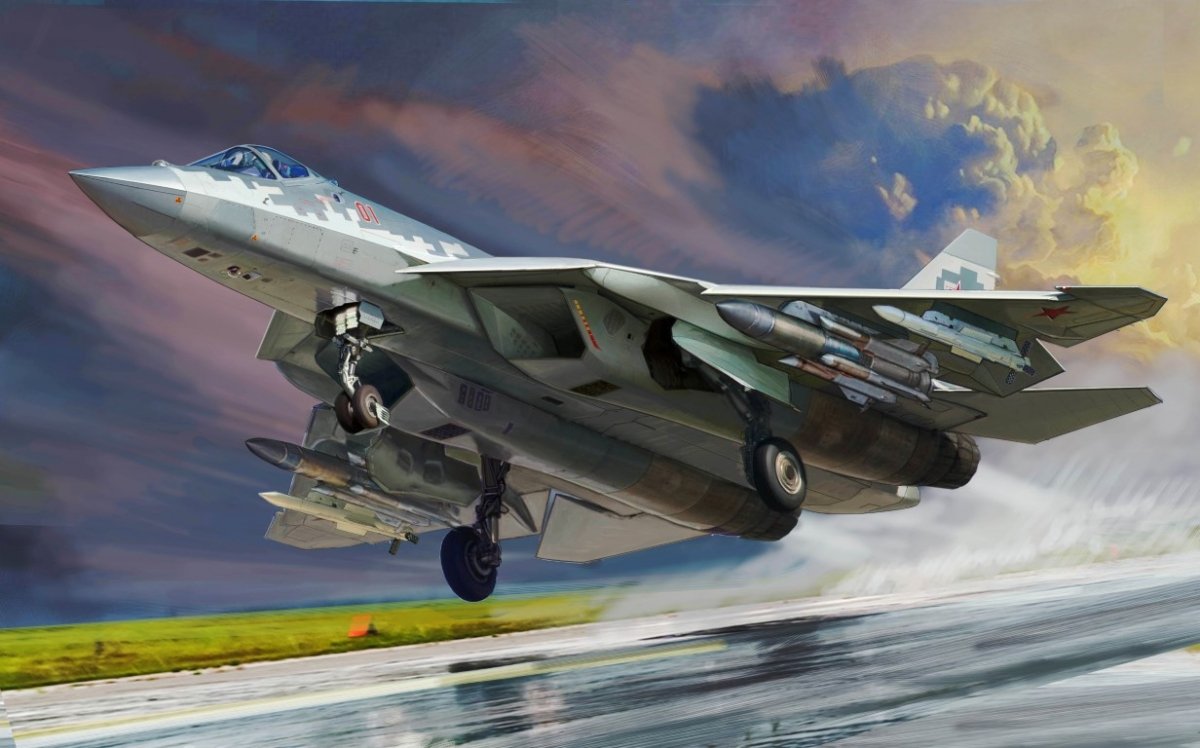Zvezda 4824 SUKHOI SU-57 1/48 – Bild 2