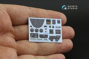 Quinta Studio QD48255 Swordfish Mk.I 3D-Printed &amp;amp; coloured Interior on decal paper ( Tamiya ) 1/48 – immagine 9