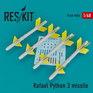 RESKIT RS48-0084 Missile Rafael Python 3 1/48