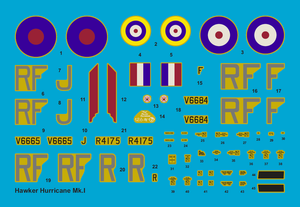 Hobby 2000 72001 Hawker Hurricane Mk. IA Squadron 303 Battle of Britain 1940 1/72 – immagine 2