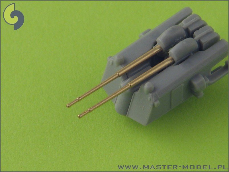 Master SM-350-058 Scharnhorst armament with blastbags - 28cm (9pcs), 15cm (12pcs), 10,5cm (14pcs) barrels – immagine 5