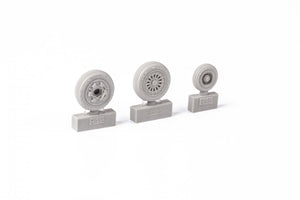 Eduard 648707 F-16 wheels early AMIYA 1/48 – immagine 4