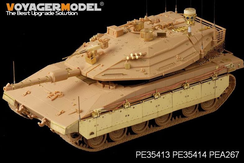 Voyager Model PEA267 IDF Merkava MBT IV WindBreaker Active Protection System (GP) 1/35 – immagine 2
