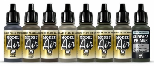 Vallejo 71614 WWII British Colors UK/BEF/Europe 1939-1945 8x17ml – Bild 2