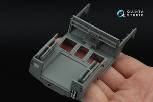 Quinta Studio QD+35139 Land Rover 88 series II family 3D-Printed &amp;amp; coloured Interior on decal paper (AK Interactive) (with 3D-printed resin parts) 1/35 – immagine 12