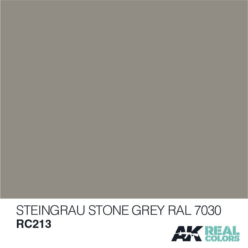 AK Interactive RC213 STEINGRAU-STONE GREY RAL 7030 10ML – imagen 2