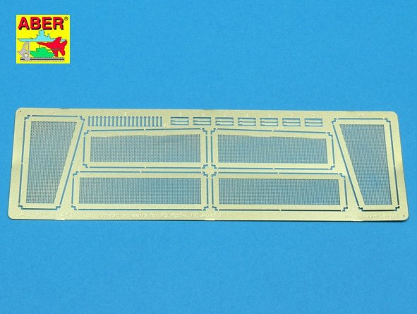 Aber 35A067 Jupes supérieures pour Panzer IV, Ausf.J (1/35) 