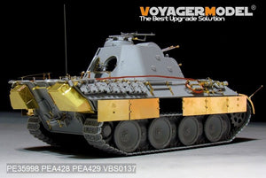 Voyager Model PE35998 WWII German FlaKPanzer V FlaKvierling 20mm MG 151/20 Basic For TAKOM 2105 1/35 – immagine 5