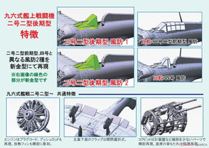 Fine Molds 49921 IJN Carrier Fighter Mitsubishi A5M2b Claude (Late) 1/48 – immagine 3
