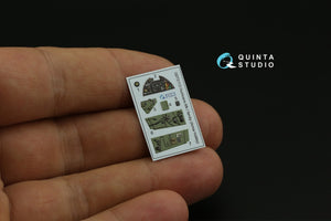 Quinta Studio QD72113 Hurricane Mk.I family 3D-Printed coloured Interior on decal paper (Arma Hobby) 1/72 – immagine 3