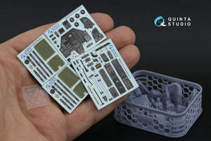 Quinta Studio QD+35121 AH-1W 3D-Printed coloured Interior on decal paper (Academy) (with 3D-printed resin parts) 1/35 – immagine 4