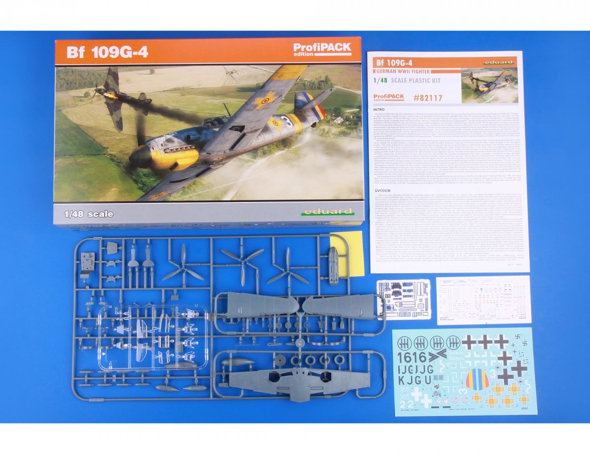Eduard 82117 Bf 109G-4 1/48 – image 2