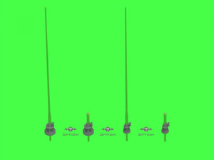 Master GM-72-019 German WWII 1,4m rod antenna (for Fu 7 radio set) (1pc) 1/72 – Bild 5
