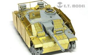 E.T. Model E72-015 WWII German StuG.III Ausf.G Early Production For DRAGON 7283 1/72 – immagine 4