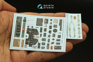 Quinta Studio QD32190 P-47N Thunderbolt 3D-Printed coloured Interior on decal paper (Trumpeter) 1/32 – imagen 4
