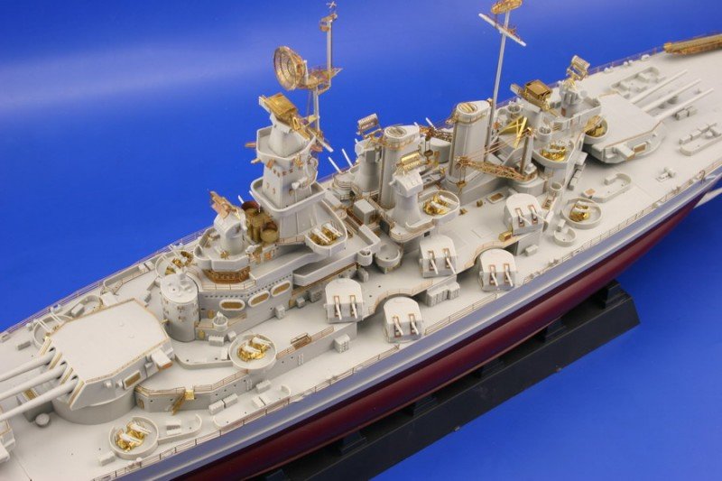 Eduard 53018 USS BB-55 North Carolina 1/350 Trumpeter – immagine 7