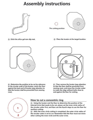 DSPIAE MT-CL Stepless Adjustment Circular Cutter Locator (For MT-C Circular Cutter) / Cutter Locator – image 4