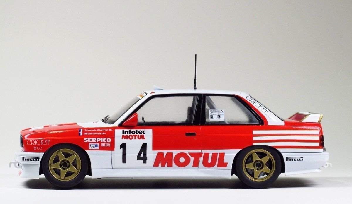 Aoshima 05061 BMW M3 E30 1989 Tour de Corse Rally Version 1/24 – immagine 4