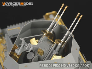 Voyager Model PE35329 WWII German 20mm Flakpanzer IV &amp;quot;Wirbelwind&amp;quot; For DRAGON 6540 1/35 – immagine 4